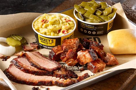 Visit us for dine-in or choose from carryout, curbside or. . Dickeys barbecue pit near me